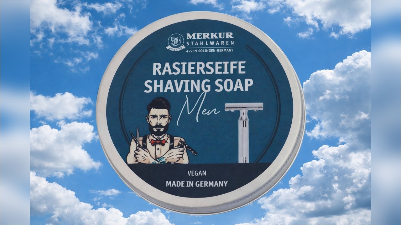 💈 Merkur Solingen Rasierseife Shaving Soap Men 💈