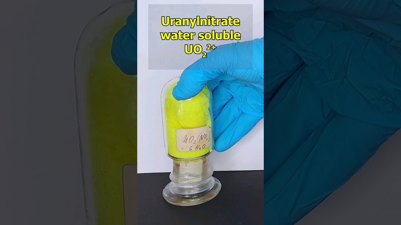 some of the most well important Uranium compounds #uranium #enrichment #yellowcake