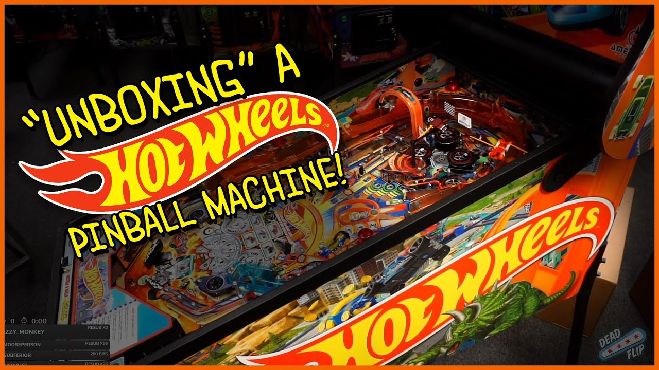 HOT WHEELS PINBALL MACHINE Unboxing and setup!