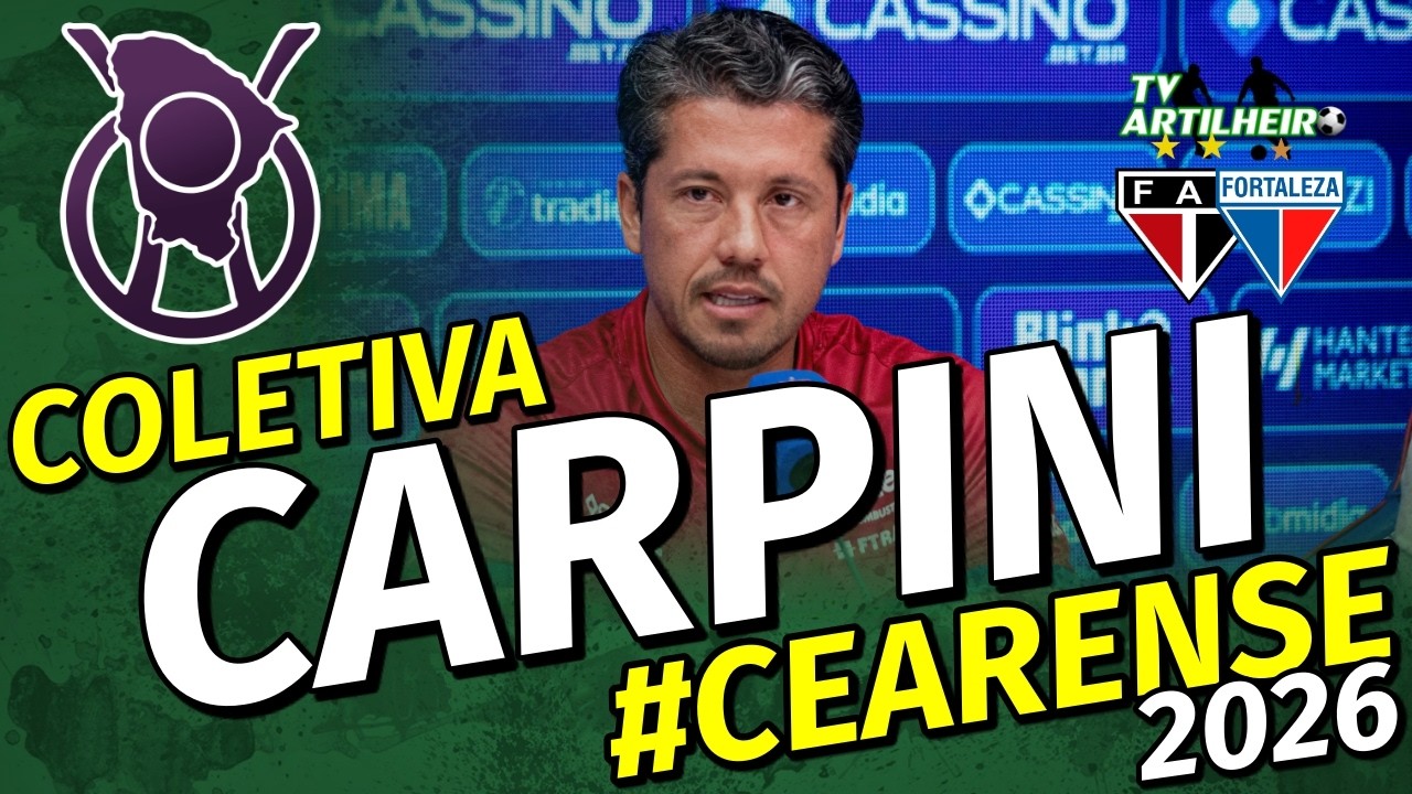 [Cearense '26] Coletiva Thiago Carpini | Pós-Jogo Ferroviário 0 X 2 Fortaleza | TV ARTILHEIRO