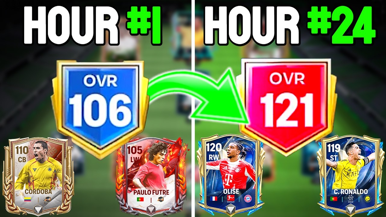 Я потратил 24 часа на обновление своего заброшенного бесплатного аккаунта FC Mobile! (Потрачено 0...
