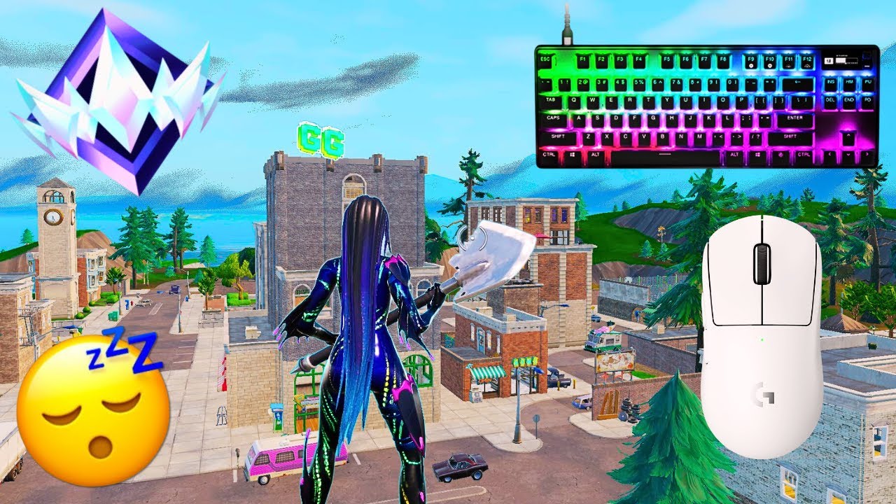 SteelSeries Apex Pro TKL ASMR 😴 Fortnite OG Ranked Reload 🏆 Satisfying Keyboard Fortnite 240 FPS 4K