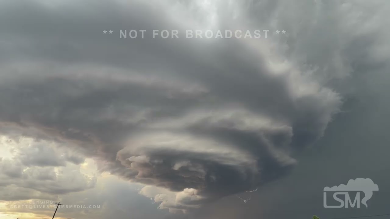 05-24-2026 Scotland, SD - Rotating Supercell *Time Lapse*