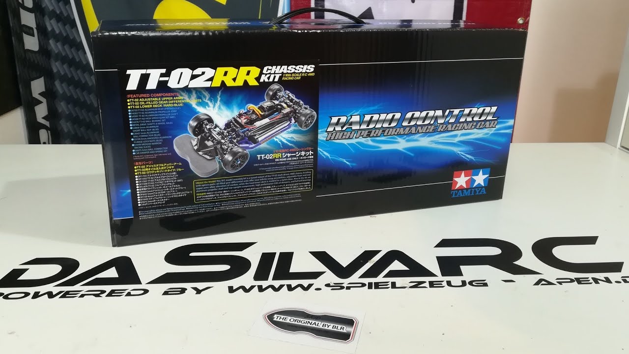 Unboxing: Tamiya TT02 RR Kit [deutsch/ german]