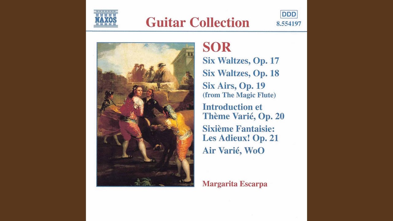 6 Sets of variations, Op. 20: Introduction and Theme varie, Op. 20