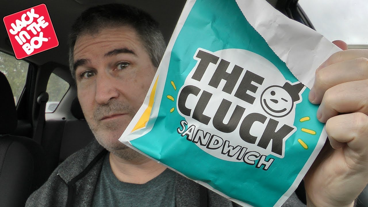 Jack In The Box The Cluck Chicken Sandwich REVIEW 🐔🍔