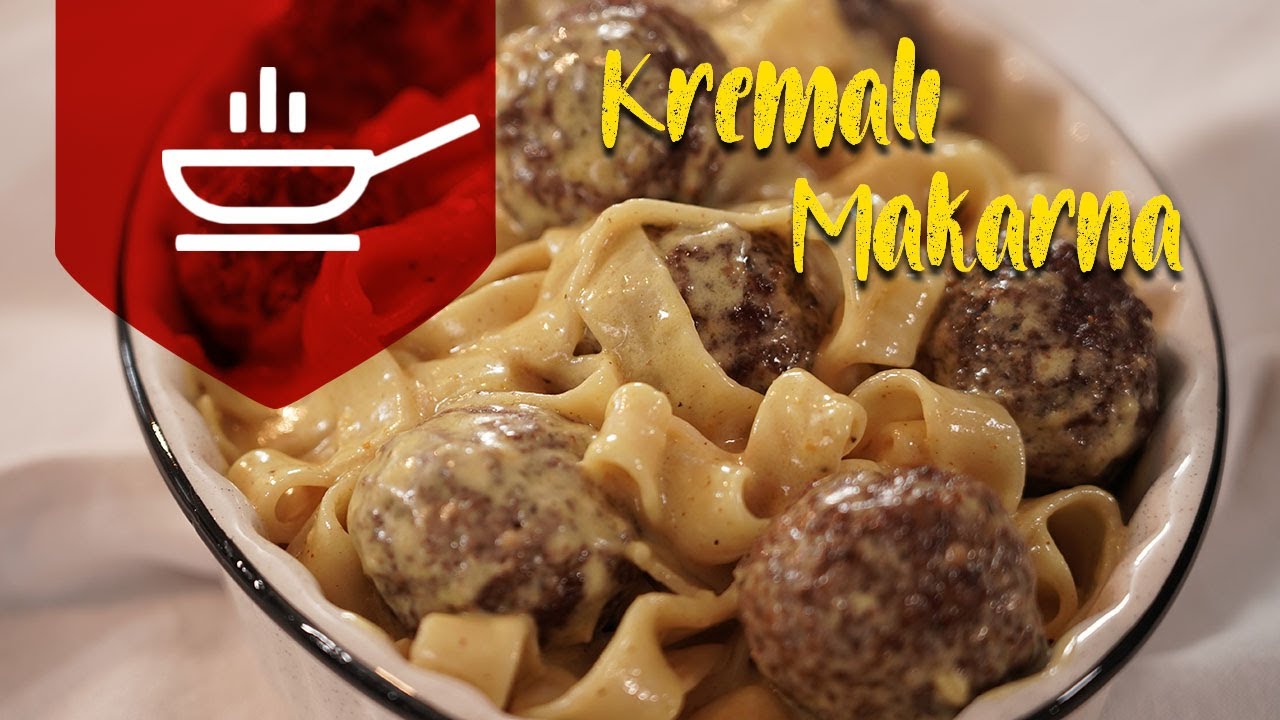 Kremalı Köfteli Makarna Tarifi | Esen Hünal