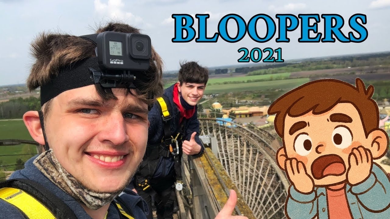 BLOOPERS 2021 😅🙊| Pretpark Wereld TijdMachine
