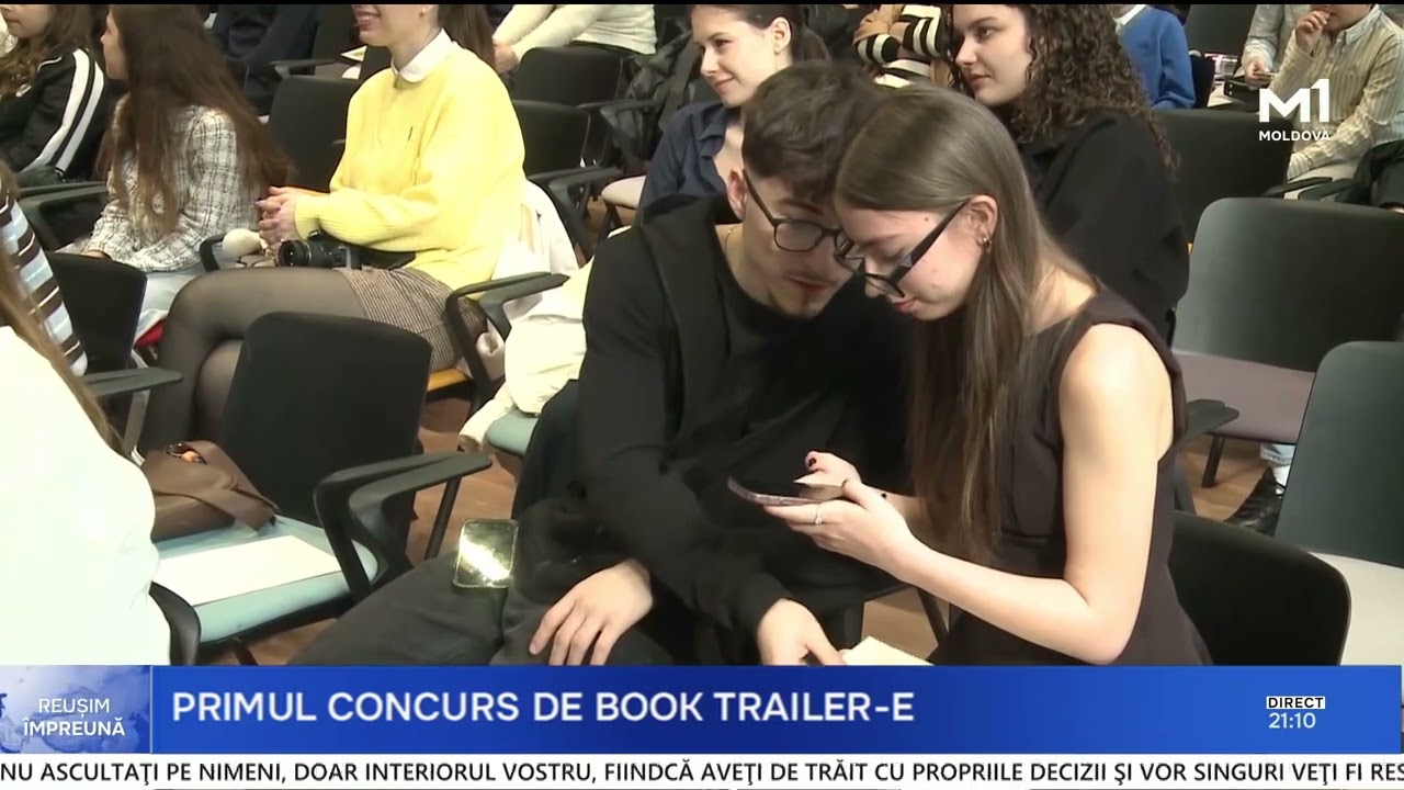 Prima ediție a Concursului Național de Book Trailer-e