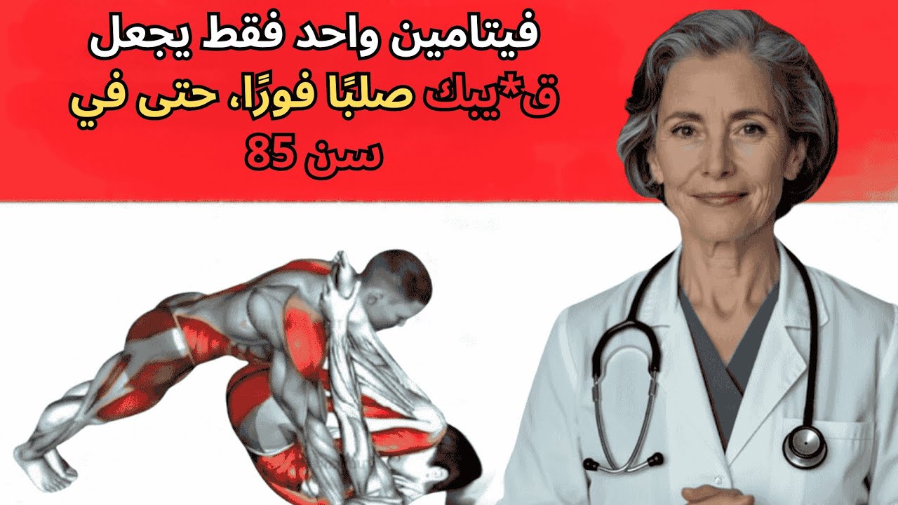 يأخذ أطباء المسالك البولية هذا الفيتامين في الليل لانتصاب أقوى، طاقة، ونوم عميق.