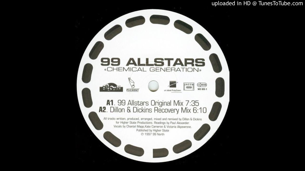 99 Allstars - 'Chemical Generation' (Dillion & Dickins Original Mix) - | House |