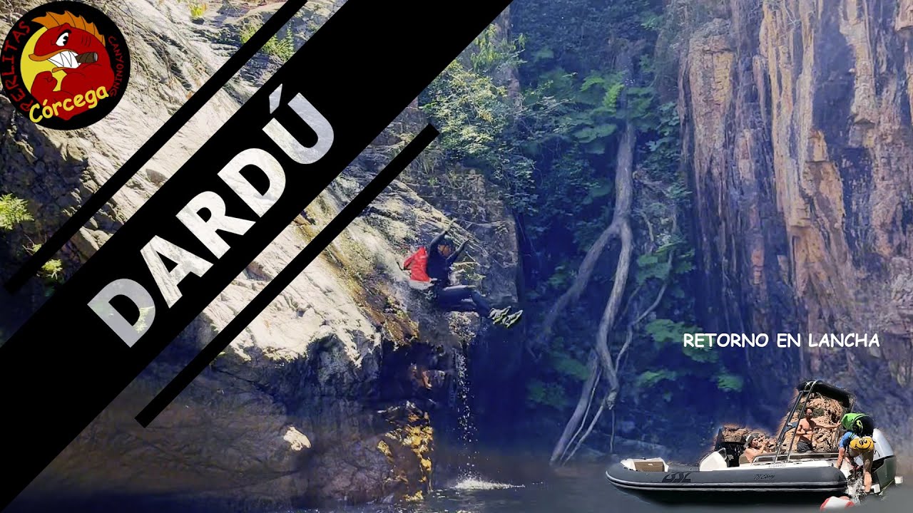 Canyon le DARDÚ (retorno en LANCHA)- Córcega - junio 2025
