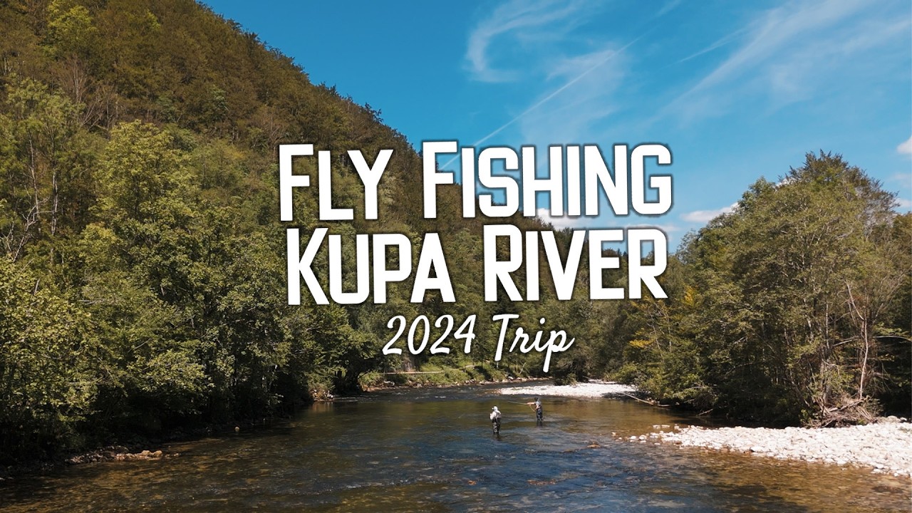 Lavezzinifly - Fly Fishing Kupa River 2024 Trip [pesca a mosca secca e ninfa temoli e trote]