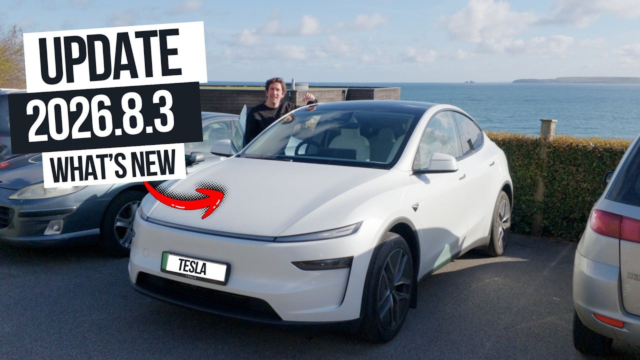 Обновление Tesla 2026.8.3 открывает доступ к некоторым новым интересным функциям.