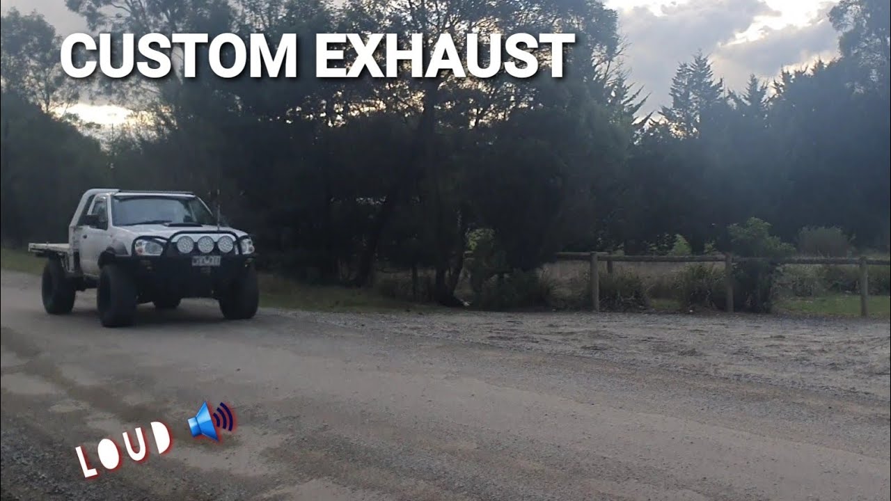 NEW EXHAUST, LOUD!!! | Custom Side Exit Exhaust for the Nav