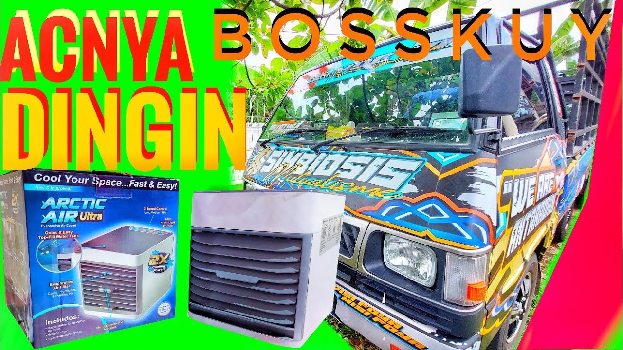 L300 dingin pakai ac mini portable artic air ultra, hanya 100 rb, cocok buat  mobil dan ruangan !!!