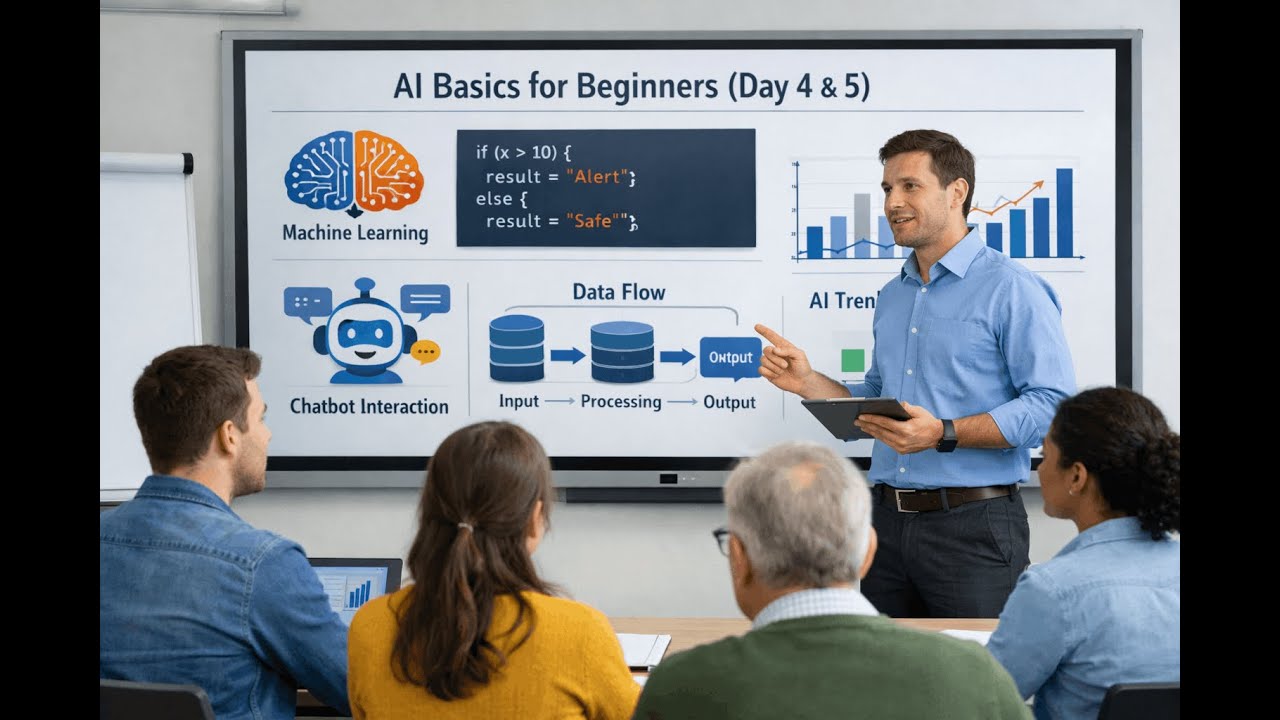 Day 4 & 5 | AI Applications, Ethics, Careers, Projects & Certification | AI Workshop for Students