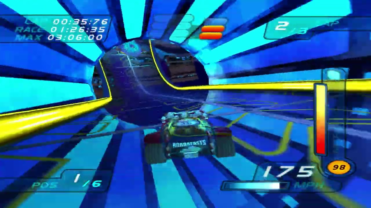 Hot Wheels World Race Twin Mill on Space Out