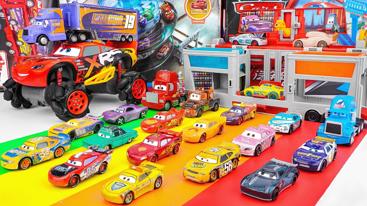 Disney Pixar Cars Unboxing Review | Disney Pixar Cars Color Changers Race Ready Car Wash Playset