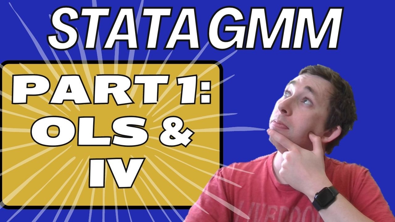 You Can Estimate GMM in Stata Part 1, OLS and IV Regressions