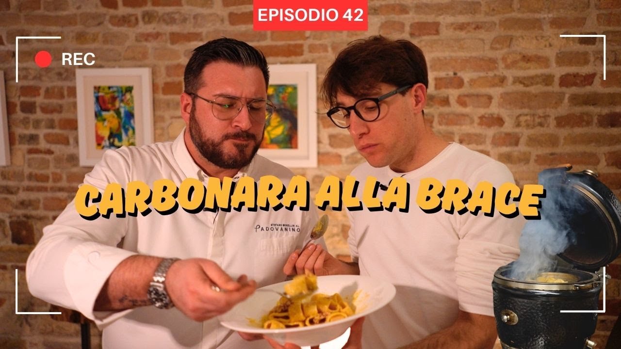 Come fare la carbonara alla BRACE🔥 La ricetta unica di Stefano Mocellin