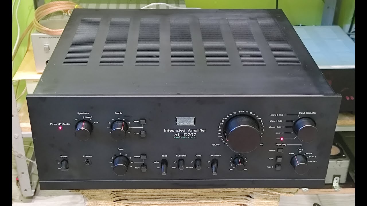 Sansui AU D707 покУпаем 45 летний усилитель из Японии.
