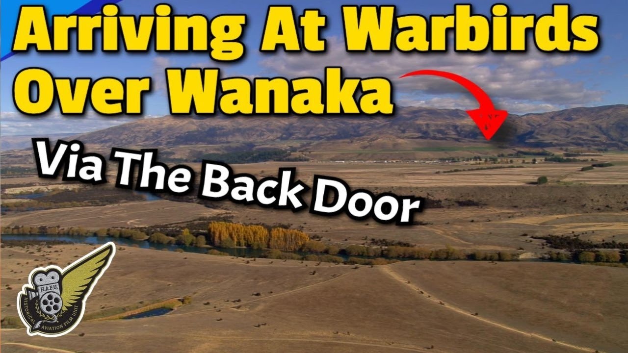 Эпическое прибытие вертолета на авиабазу Warbirds над Ванакой