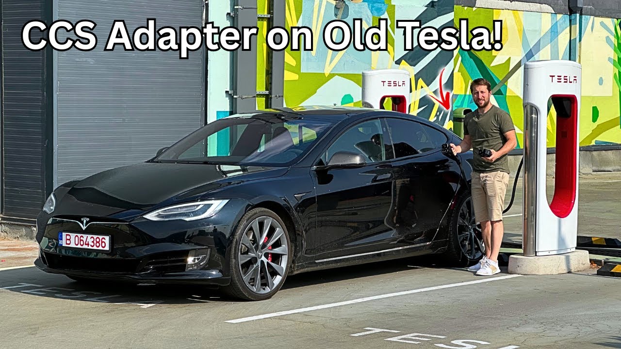 How Fast Does My 5-Year-Old Tesla Model S Charge with a CCS Adapter on V3 Supercharger?