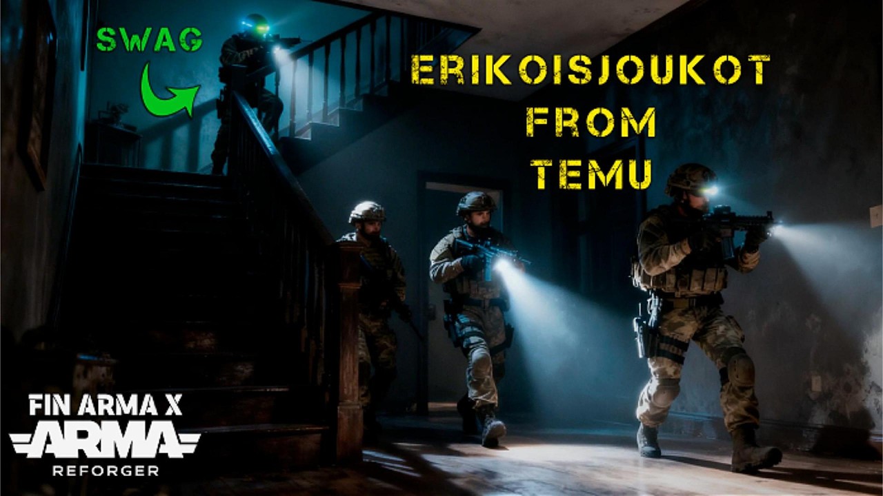 Arma Reforger | FIN Arma X Erikoisjoukot Temusta!