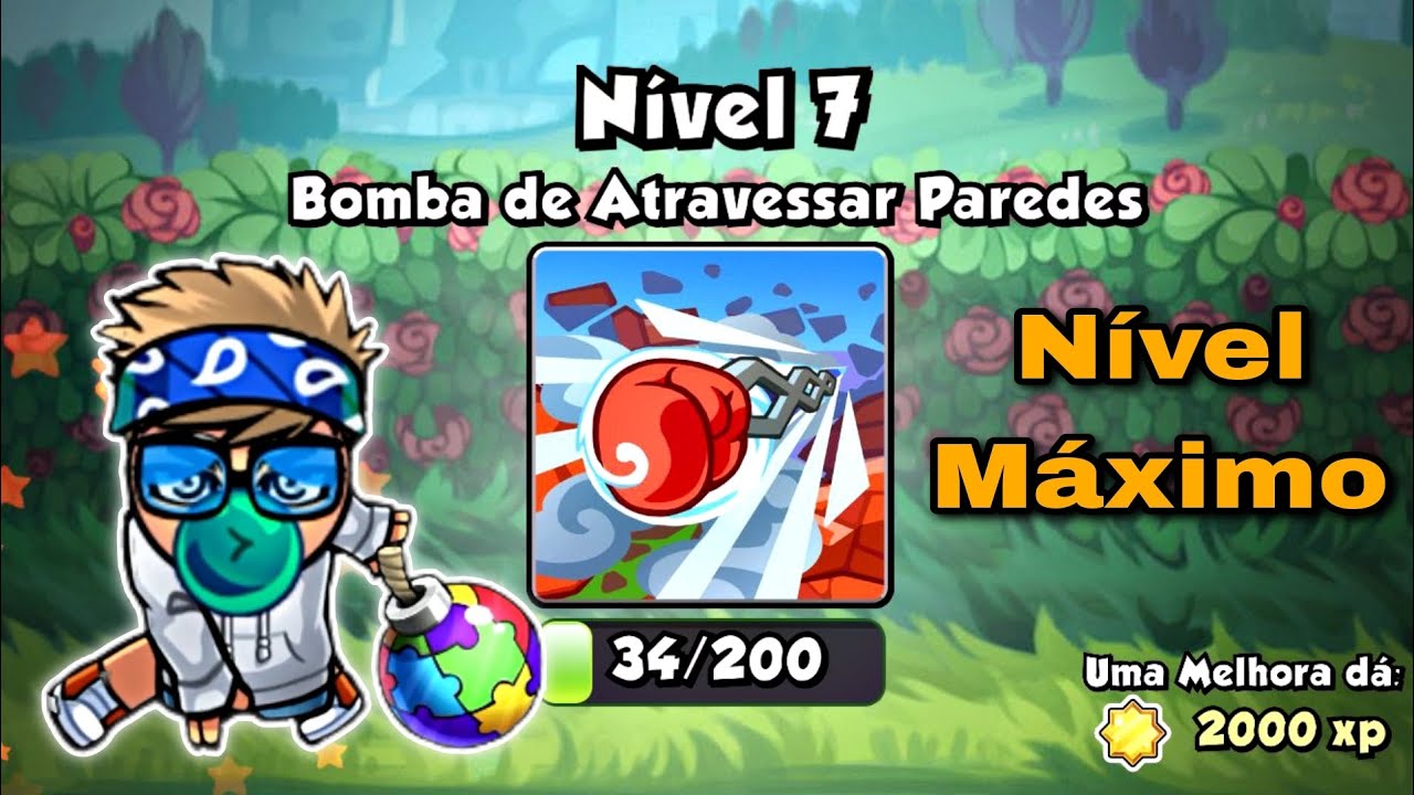 Upei a Travessa Para o Level Máximo!! + Pegando 7200 Medalhas | Bomber Friends