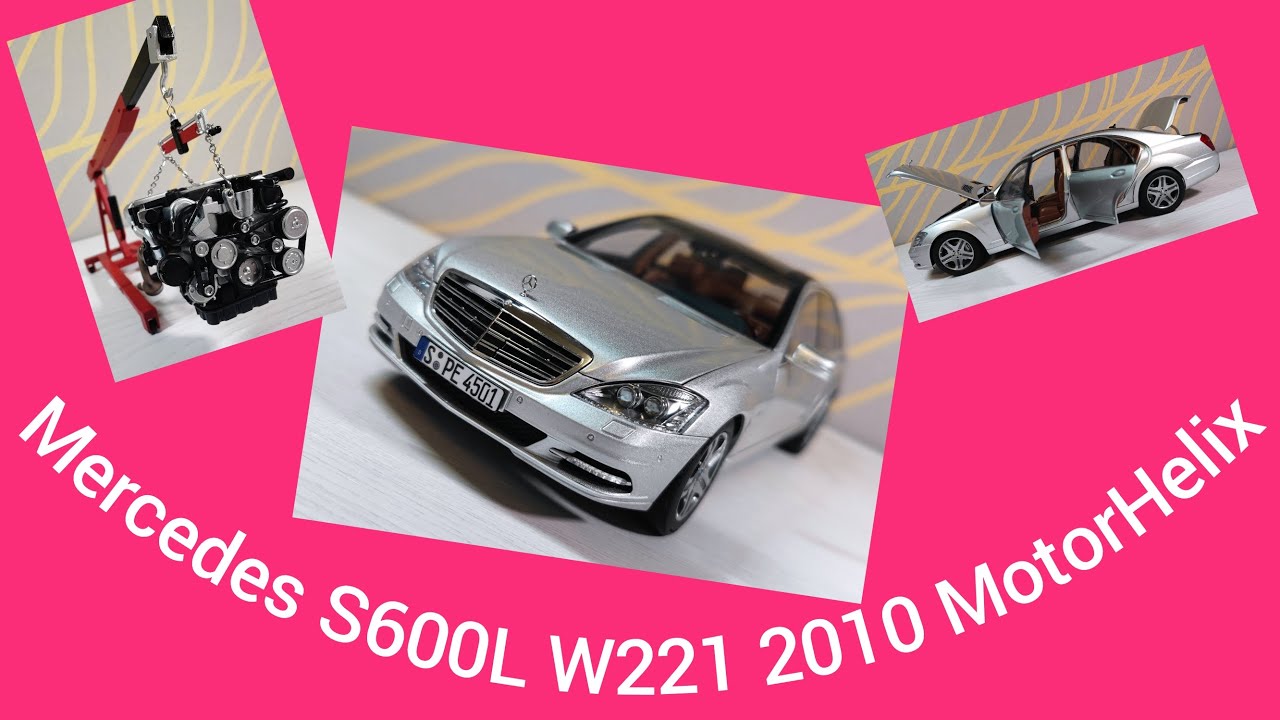 Супер новинка сентября 2024 !!! Mercedes S600L W221 2010 MotorHelix
