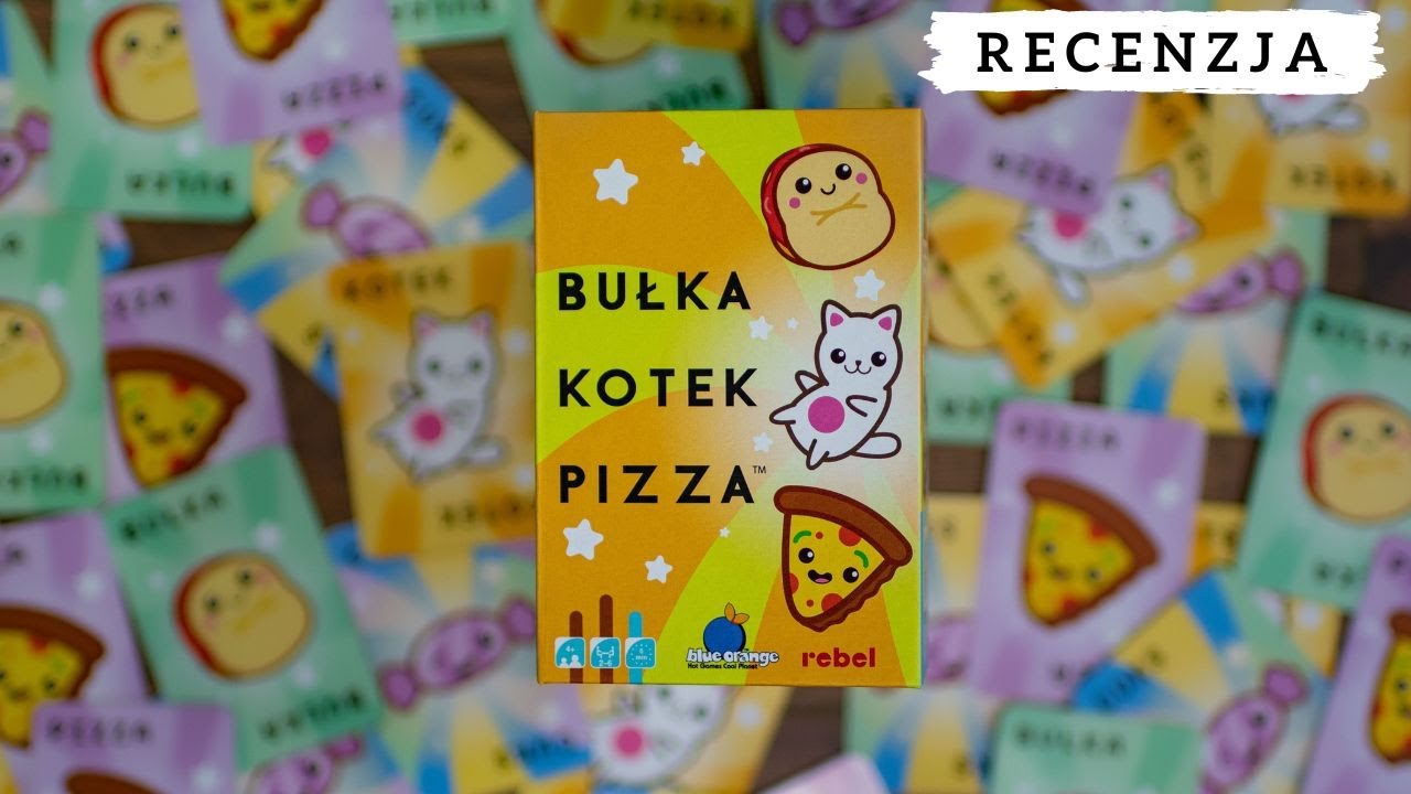 Gra BUŁKA KOTEK PIZZA | Recenzja młodszej siostry Buła Pizza Kot Ser Koza