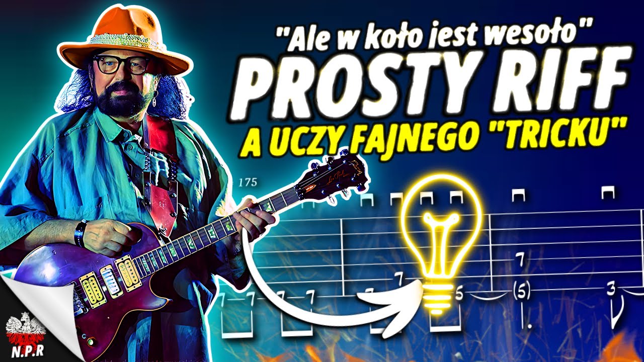 Jak zagrać Ale w koło jest wesoło na gitarze 🎸- #NPR 50