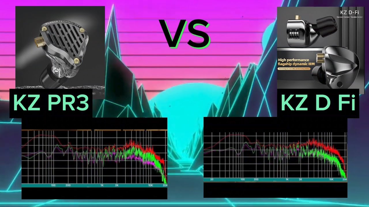 Kz PR3  Vs  KZ D Fi ⚡ comparación (versus)