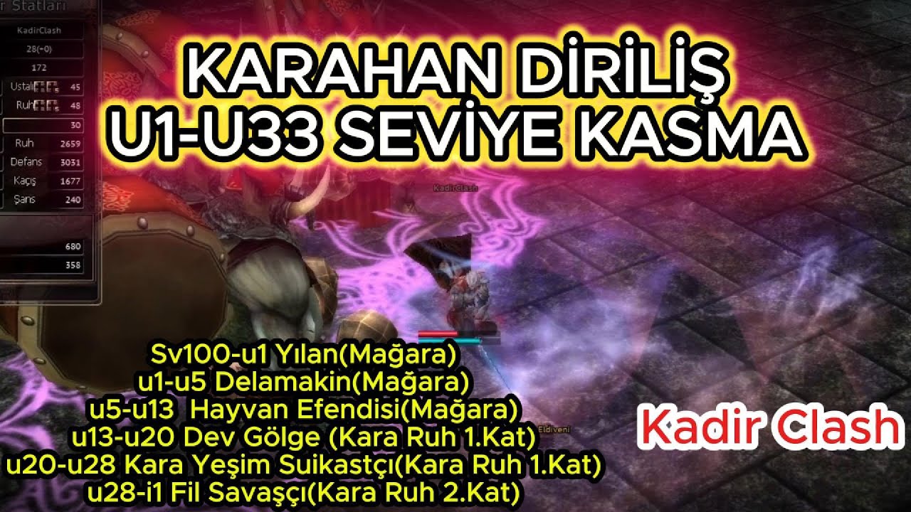 Karahan Diriliş U1-U33 Seviye Kasma Twelvesky2 #5