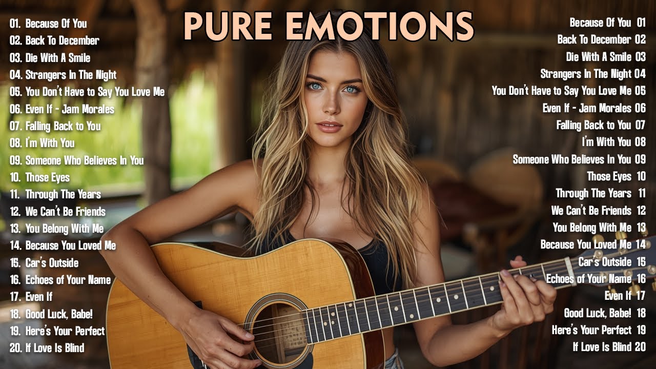 Ethereal Acoustic Pop Ballads: A Journey Through Heartbreak & Healing 🎸✨