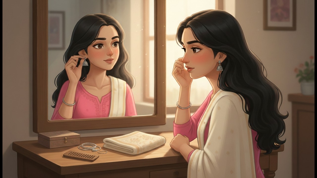 A Peaceful Day in the Life of an Indian School Teacher | Ghibli Style ASMR | Episode 1