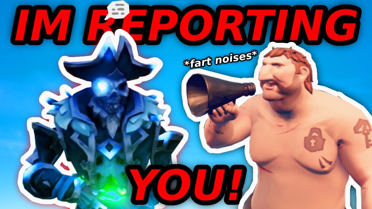 average sot player vs fart sound effect