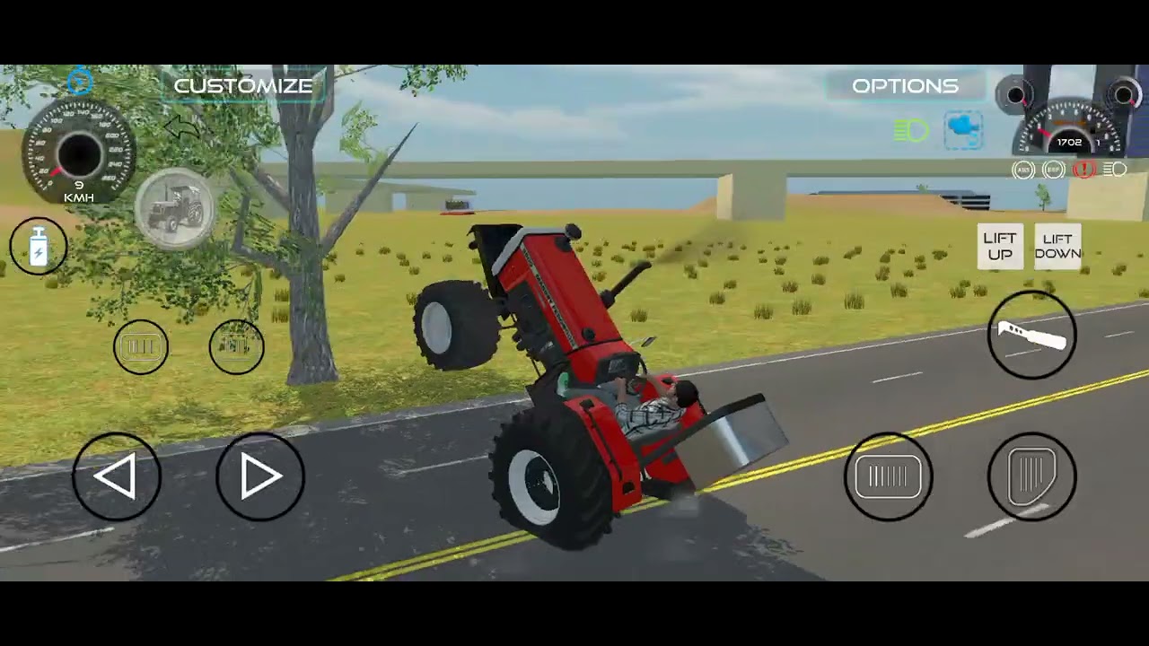 Nishu Deshwal Ka Tractor Stunt Indian 