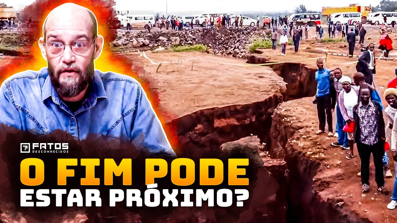 A África está se dividindo ao meio! O fim do continente está prestes a acontecer?