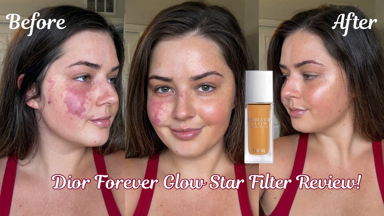 Обзор фильтра Dior Forever Glow Star! С родимым пятном!