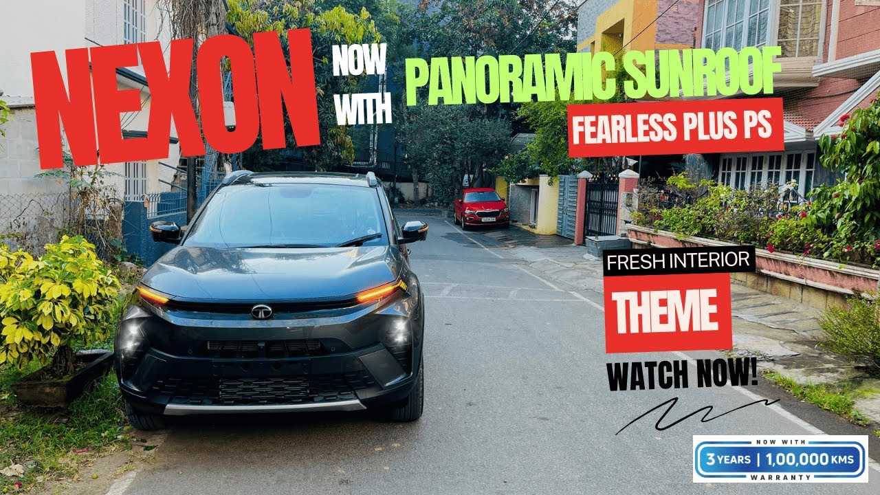 Tata Nexon DCA Fearless+ PS 2025 D.Grey–Is This The Best Automatic SUV Now?🤔