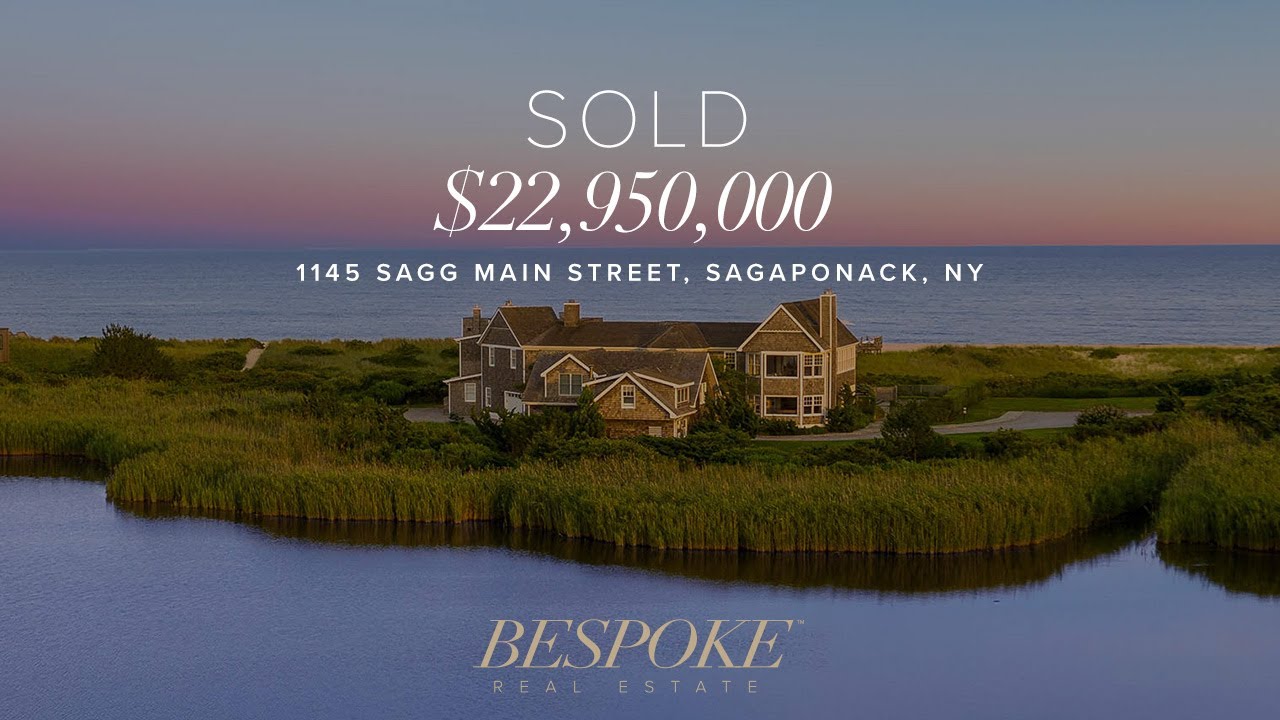 Breathtaking $22,950,000 Sagaponack Oceanfront Estate