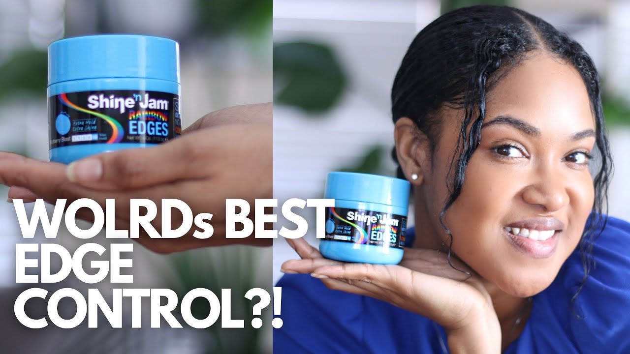 SHINE N JAM RAINBOW EDGES | Worlds Best Edge Control