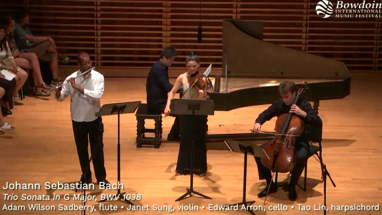 Bach: Trio Sonata in G Major, BWV 1038
