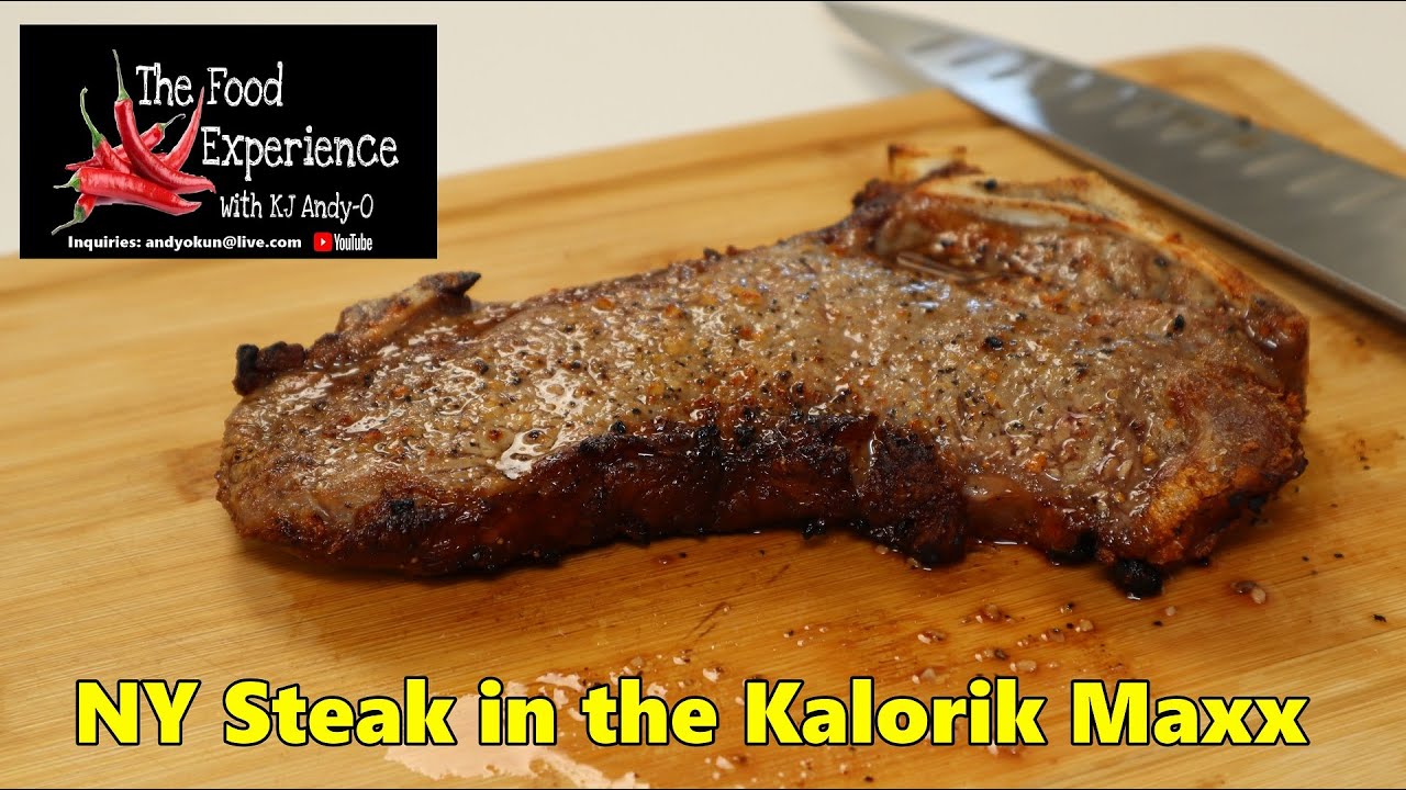 Kalorik Maxx — стейк «Нью-Йорк» — доведен до совершенства