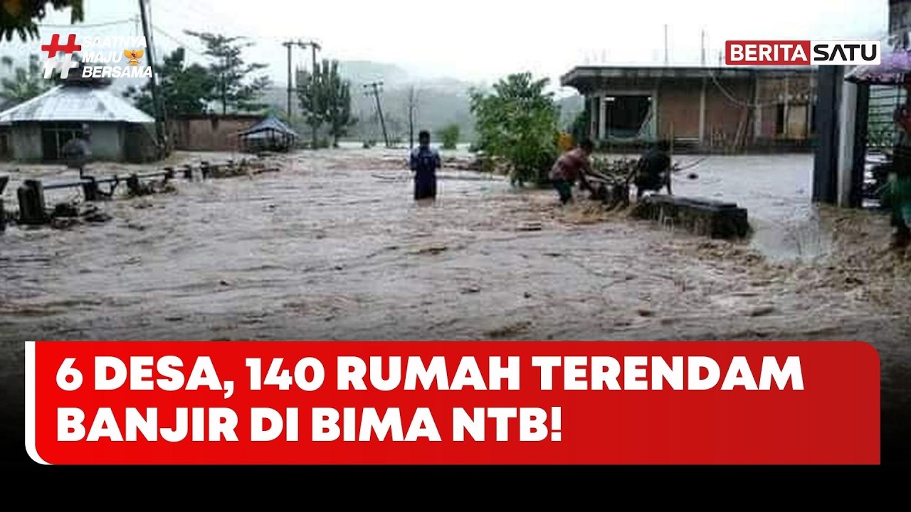 Enam Desa di Bima NTB Terendam Banjir #beritasatu