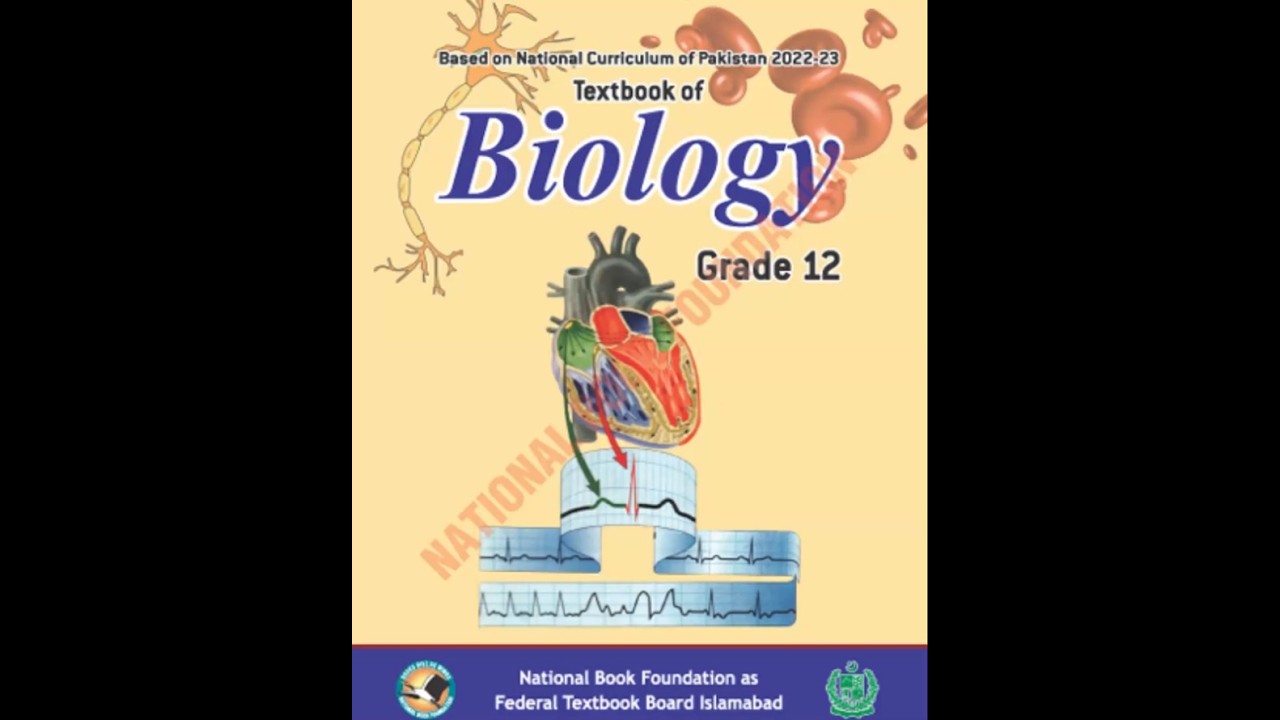 Biology Class 12 New NBF Book 2025#fbise HSSC-II#Class 12 textbook 2025 NBF# New Books FBISE