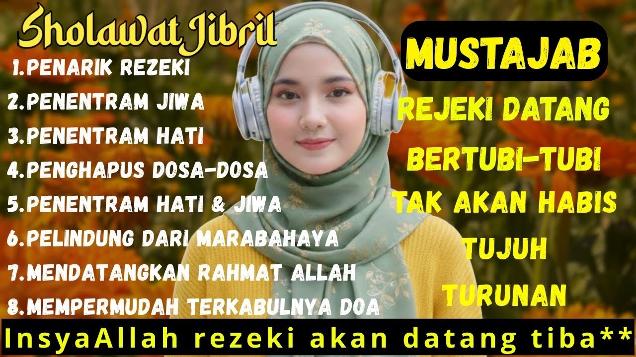 Sholawat Jibril | Sholawat Agung Pembuka Rezeki & Penenang Hati