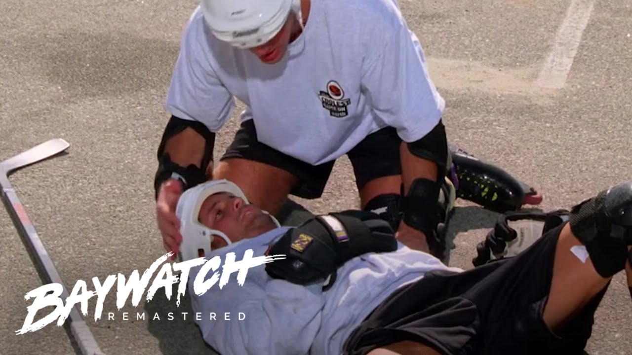 STREET HOCKEY ACCIDENT After An UNFAIR CHALLENGE! Baywatch Remastered